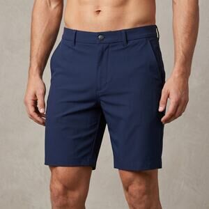 Callaway Men's Golf Shorts Navy Blue Performance Stretch Flat Front Size 31